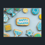 Happy Hanukkah Postcard<br><div class="desc">Happy Hanukkah</div>
