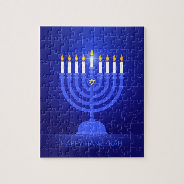 Happy Hanukkah Puzzle (Vertical)