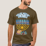 Happy Hanukkah Rollin With My Gnomies Jewish Xmas  T-Shirt<br><div class="desc">Happy Hanukkah Rollin With My Gnomies Jewish Xmas Holiday  .</div>
