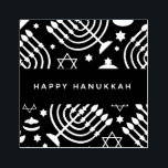 Happy Hanukkah Rubber Stamp<br><div class="desc">.Celebrate eight days and eight nights of the Festival of Lights with Hanukkah cards and gifts. The festival of lights is here. Light the menorah, play with the dreidel and feast on latkes and sufganiyots. Celebrate the spirit of Hanukkah with friends, family and loved ones by wishing them Happy Hanukkah....</div>