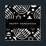 Happy Hanukkah Rubber Stamp<br><div class="desc">.Celebrate eight days and eight nights of the Festival of Lights with Hanukkah cards and gifts. The festival of lights is here. Light the menorah, play with the dreidel and feast on latkes and sufganiyots. Celebrate the spirit of Hanukkah with friends, family and loved ones by wishing them Happy Hanukkah....</div>