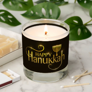 Happy Hanukkah Scented Candle