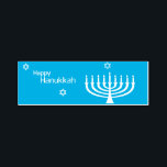 Happy Hanukkah Self-inking Stamp<br><div class="desc">Celebrate eight days and eight nights of the Festival of Lights with Hanukkah cards and gifts. The festival of lights is here. Light the menorah, play with the dreidel and feast on latkes and sufganiyots. Celebrate the spirit of Hanukkah with friends, family and loved ones by wishing them Happy Hanukkah....</div>
