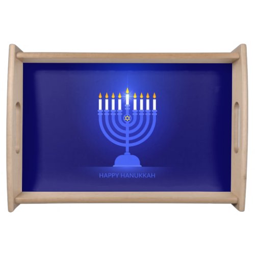 Happy Hanukkah Serving Tray