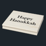 Happy Hanukkah Stamp<br><div class="desc">This stamp is shown with a Happy Hanukkah text.
Choose from a ink pad color chart or choose no ink pad,  this one is shown with a blue ink pad with it.
Customize this item or buy as is.</div>