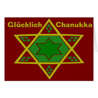 Happy Hanukkah, Star of David Cards
