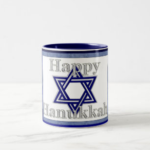 Happy Hanukkah Star of David Coffee/Tea Mug