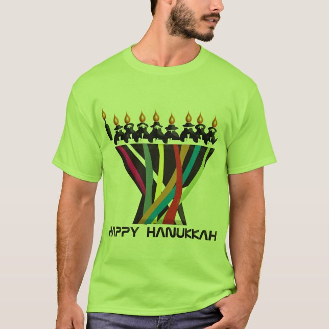 Happy Hanukkah T-Shirt (Front)