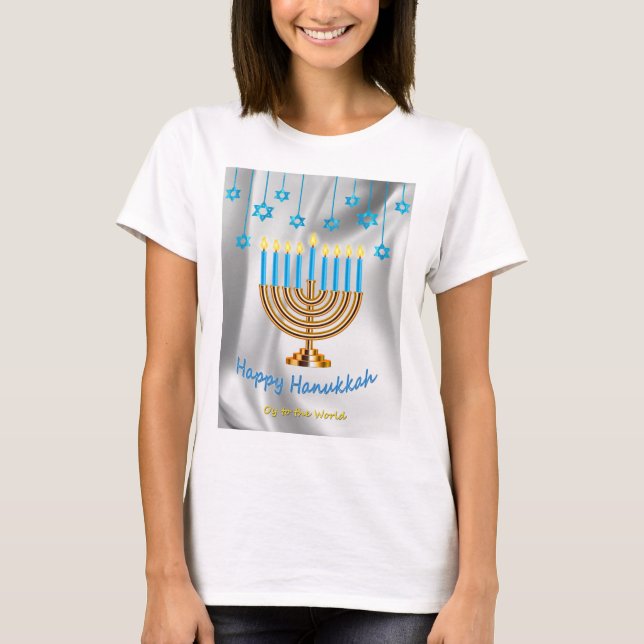 Happy Hanukkah T-Shirt (Front)