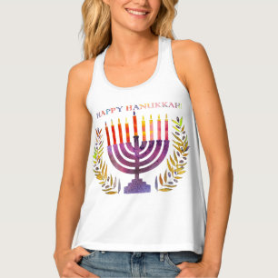 Happy Hanukkah Tank Top