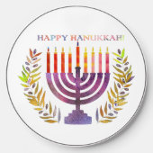 Happy Hanukkah Wireless Charger (Front)