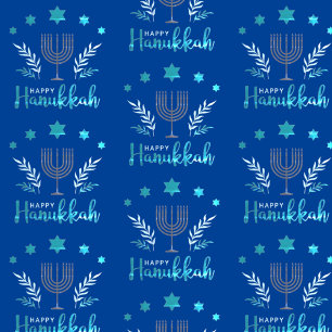 Happy Hanukkah Wrapping Paper
