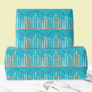 Happy Hanukkah Wrapping Paper
