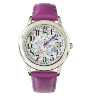 Happy Happy Joy Joy Doodle Watch