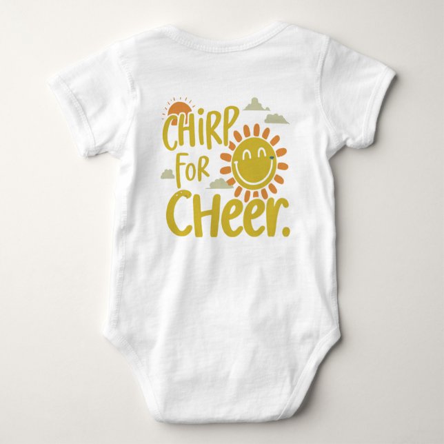  Happy Harmony Baby Bodysuit (Back)