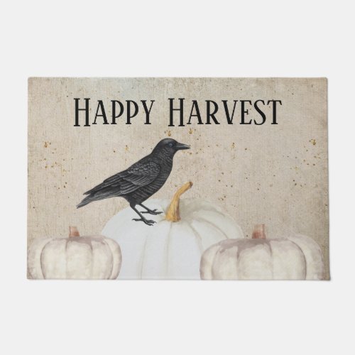 Happy Harvest Folk Art Doormat