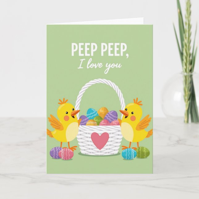 Happy Hatchlings Love You Card (Front)