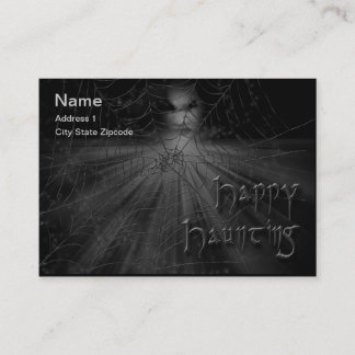 Happy Haunting Calling Card/Business Card