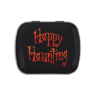 Happy Haunting Candy Tin