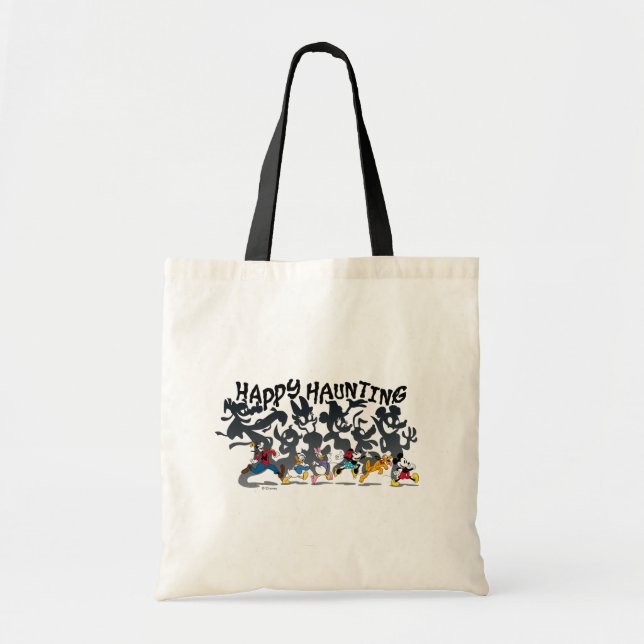 Happy Haunting from Mickey and Friends Tote Bag (Front)