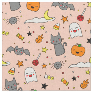 Happy Haunting Halloween Fabric