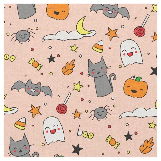 Happy Haunting Halloween Fabric