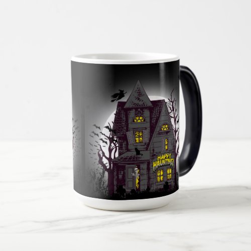 Happy Haunting  Magic Mug