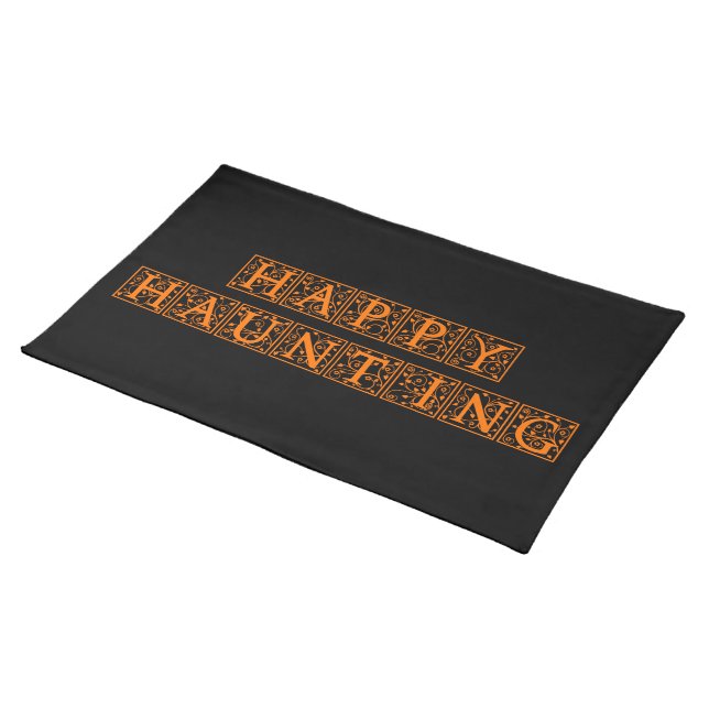 Happy Haunting Placemat (On Table)