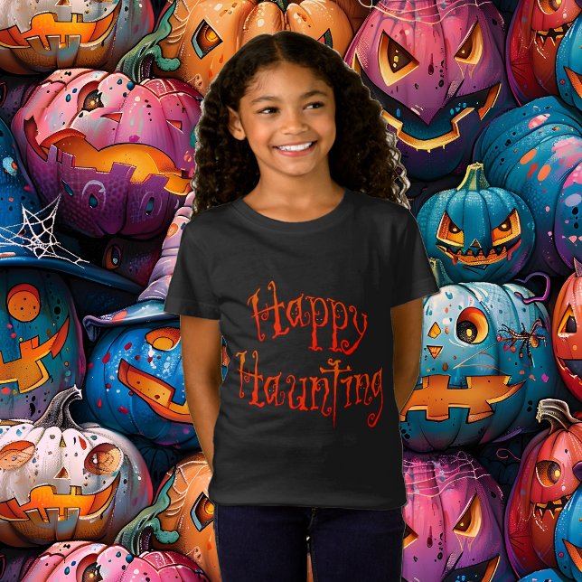 Happy Haunting T-Shirt (Creator Uploaded)