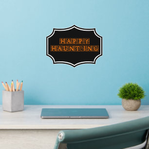 Happy Haunting Wall Decal