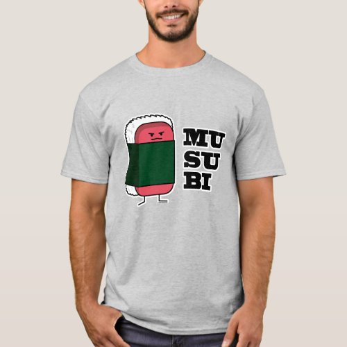 Happy Hawaiian Musubi Sushi Nori T_Shirt