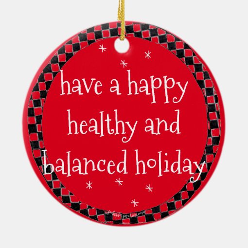 Pilates Christmas Ornament 