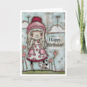Happy Heart - Birthday Card