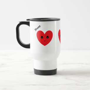Happy Heart Travel Mug