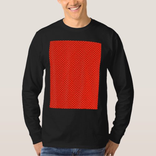 Happy Hearts Beat Together Red Pattern 1 T_Shirt