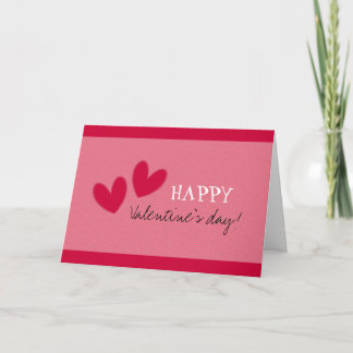 Happy Hearts Valentine's Day Holiday Card