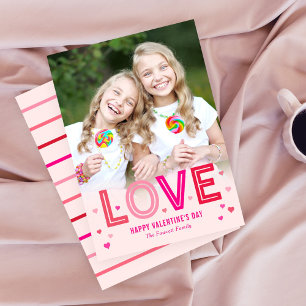 Happy Hearts Valentine's Day Photo Card