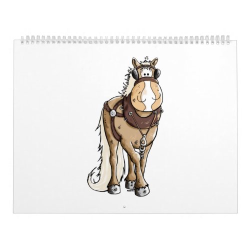 Happy Heavy Horse _ Draft Horses Calendar