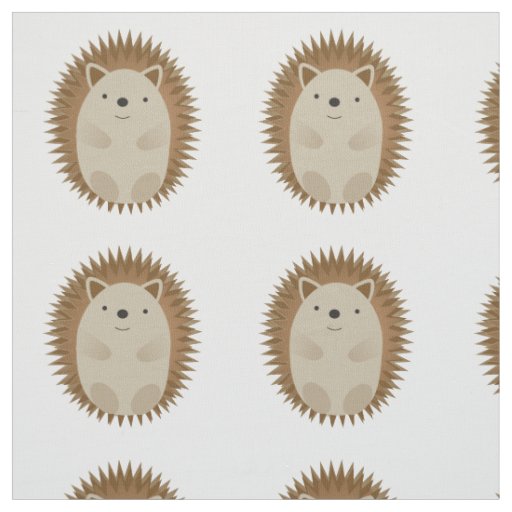 Happy Hedgehog Fabric