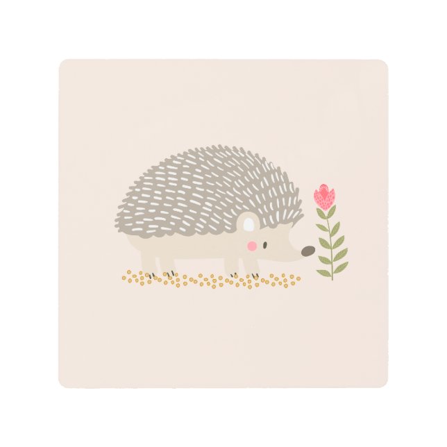 Happy Hedgie Wall Art (Front)