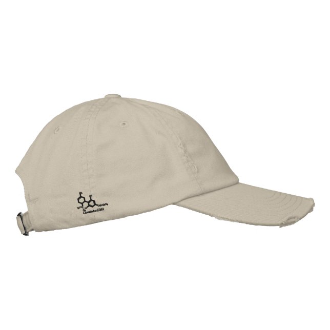 Happy Hemper Embroidered Baseball Cap (Right)