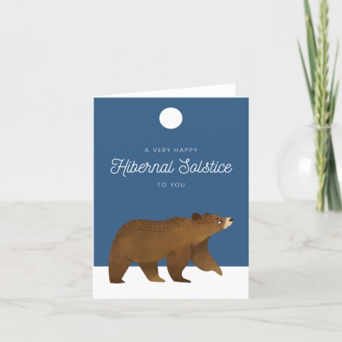happy hibernal card