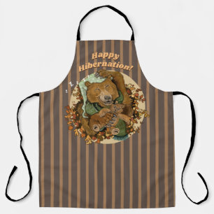 Happy Hibernation Cuddly Bear Apron