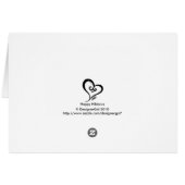 Happy Hibiscus Cards (Back Horizontal)