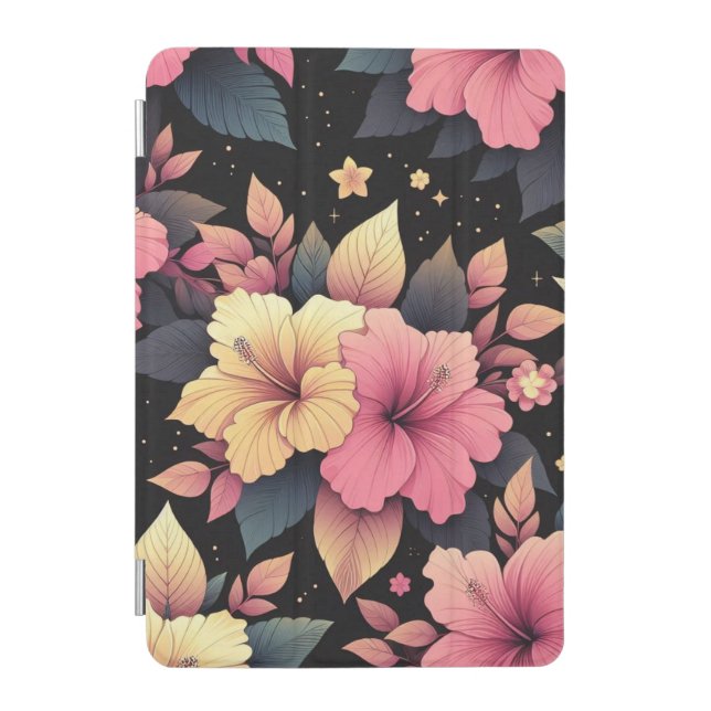 Happy Hibiscus iPad Mini Cover (Front)