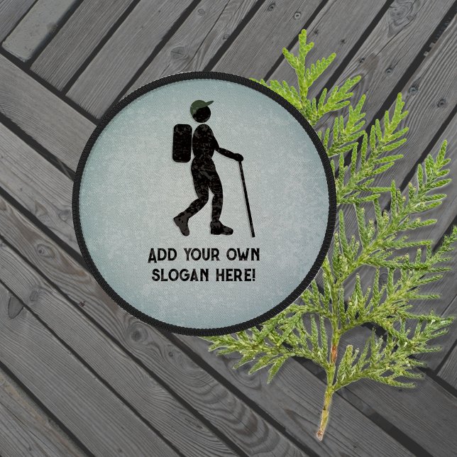 Happy Hiker - Long Country Walk with Pack - Custom Patch (Creator Uploaded)