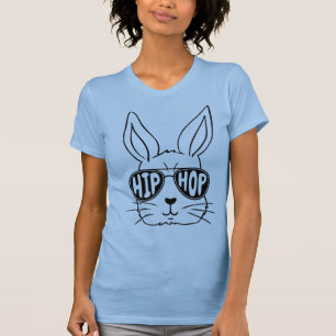 Happy Hip Hop Easter Cute Funny Women's Basic Tee