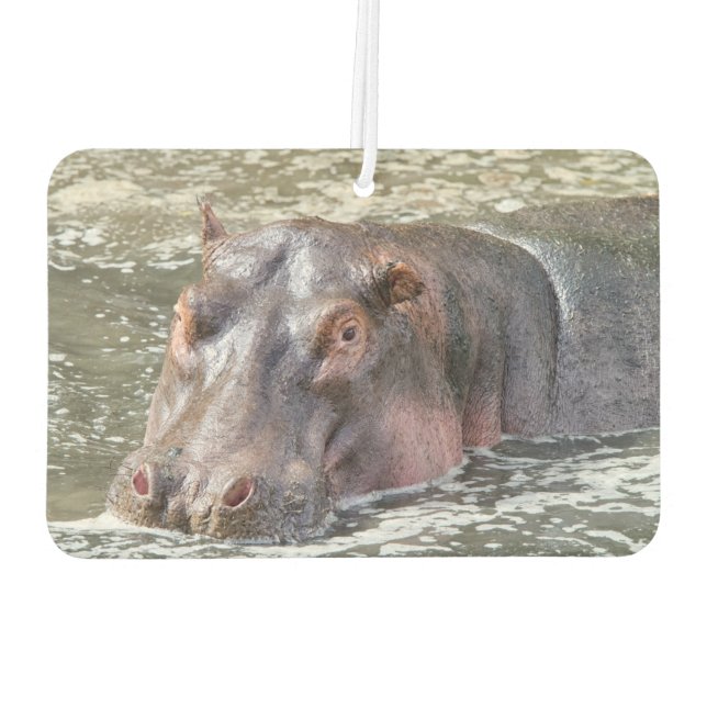 Happy Hippo Air Freshener (Back)