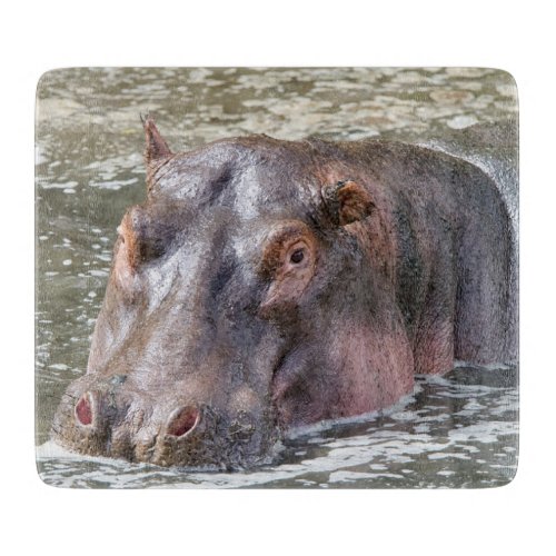 Happy Hippo Cutting Board