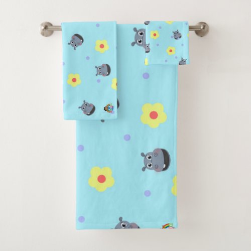 Happy Hippo Towel